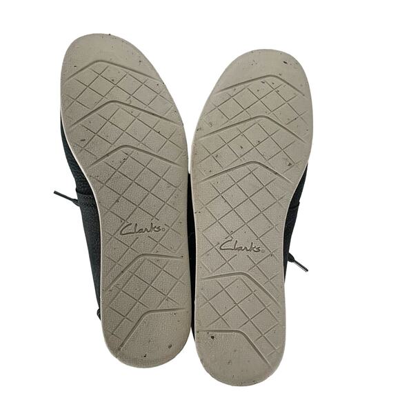 Clarks Collection ShacreLite Low Black Nubuck Shoes Men's 9 Tie Extra Comfort - Picture 7 of 11